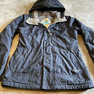 Burton Women's Winter Jacket Cool Flavors Black Medium Ski Snowboard